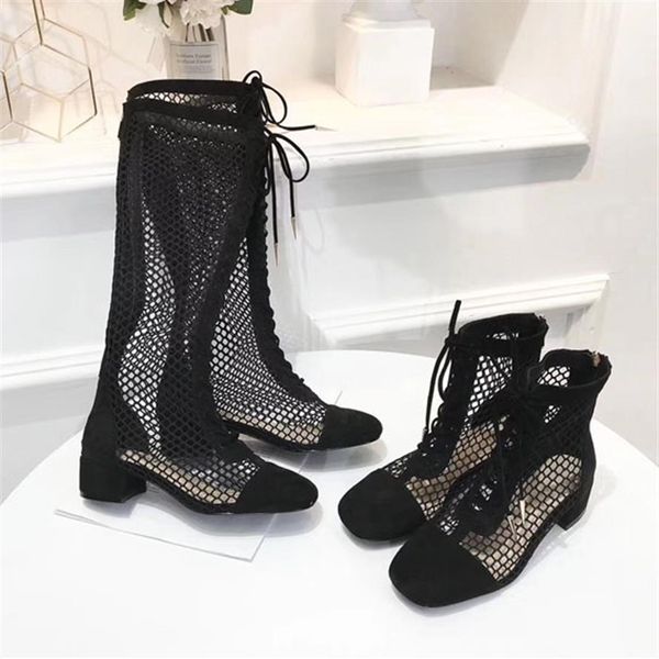 2020 new r shoes fashion hollow tie rope bow back zipper sandals simple low heel suede fashion sandals mesh boot s2994, Black
2020 new r shoes fashion hollow tie rope bow back zipper sandals simple low heel suede fashion sandals mesh boot s2994, Black