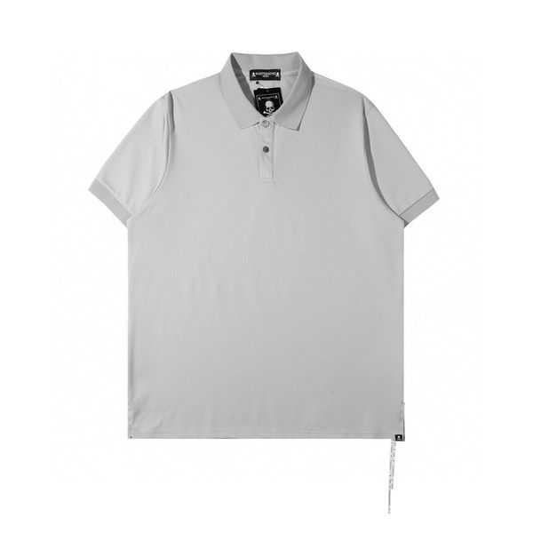 back embroidery polo shirt men woman 1 heavy fabric, White;black 
back embroidery polo shirt men woman 1 heavy fabric, White;black