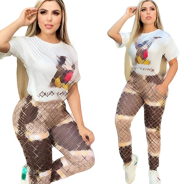 j2674 summer letter print tracksuits for womens short sleeve o-neck and sports pants casual brand 2 piece sets, Gray
j2674 summer letter print tracksuits for womens short sleeve o-neck and sports pants casual brand 2 piece sets, Gray