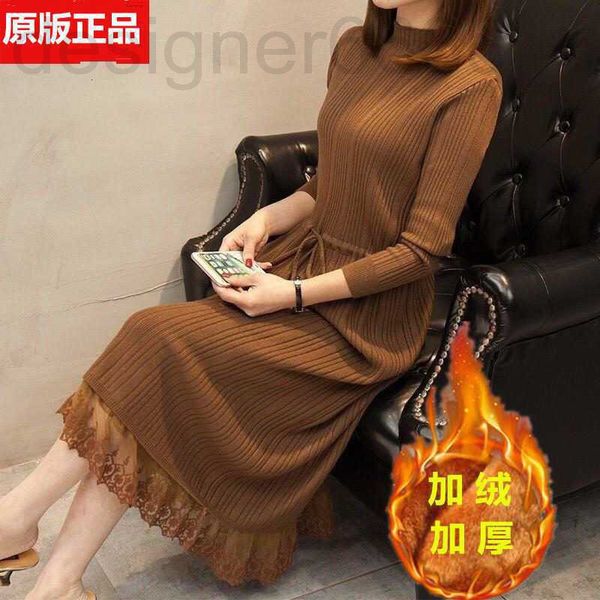 women's knits & tees designer plush thickened knitted women's fashion autumn and winter medium length, over the knee with bottomed, White
women's knits & tees designer plush thickened knitted women's fashion autumn and winter medium length, over the knee with bottomed, White