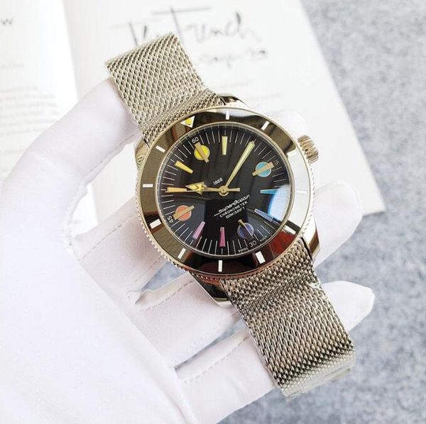 men's luxury mechanical watch size 46mm color nail boutique stainless steel watchband waterproof outdoor 1884 watches, Slivery;brown
men's luxury mechanical watch size 46mm color nail boutique stainless steel watchband waterproof outdoor 1884 watches, Slivery;brown