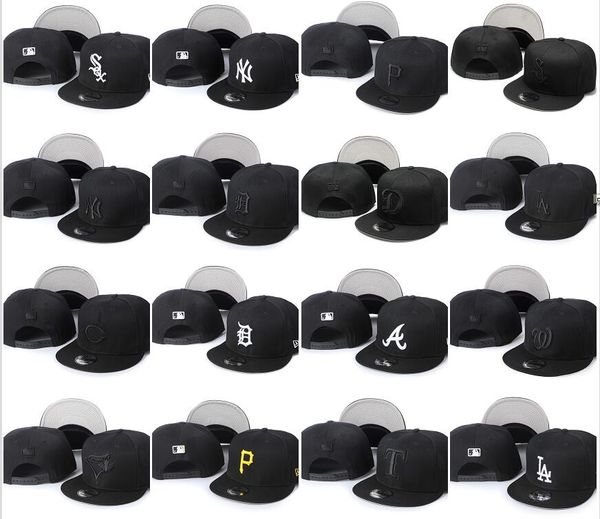 all baseball teams full black color sport snapback cap hip hop street fashion men's women's letter royal blue fashion us, Blue;gray
all baseball teams full black color sport snapback cap hip hop street fashion men's women's letter royal blue fashion us, Blue;gray
