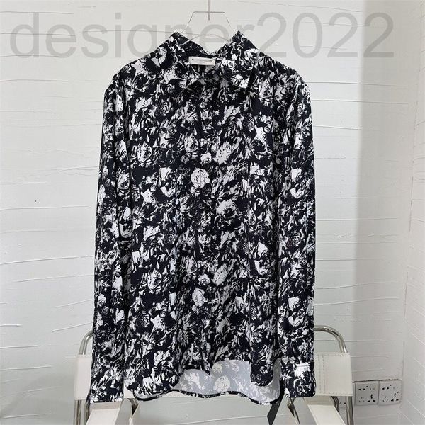 women's blouses & shirts designer fbblimit men's and women's same black white rose print imitation zhen silk shirt temperamen
women's blouses & shirts designer fbblimit men's and women's same black white rose print imitation zhen silk shirt temperamen