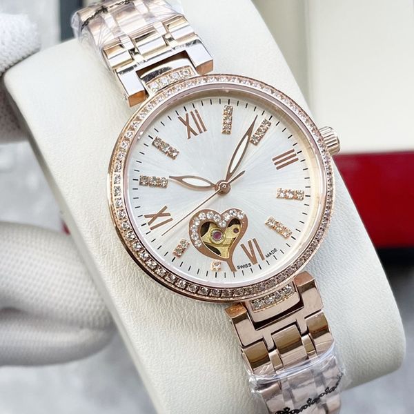 fashion mechanical women's watch 32mm ceramic steel chain sapphire mirror stainless steel case sports waterproof diamond watches watchs, Slivery;brown
fashion mechanical women's watch 32mm ceramic steel chain sapphire mirror stainless steel case sports waterproof diamond watches watchs, Slivery;brown