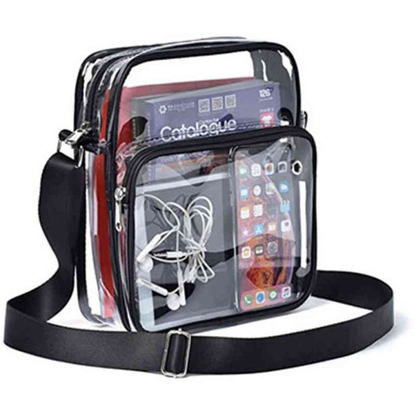 pvc transparent clear crossbody bag waterproof phone shoulder messenger tote bag outdoor shopping traveling bag 220608
pvc transparent clear crossbody bag waterproof phone shoulder messenger tote bag outdoor shopping traveling bag 220608