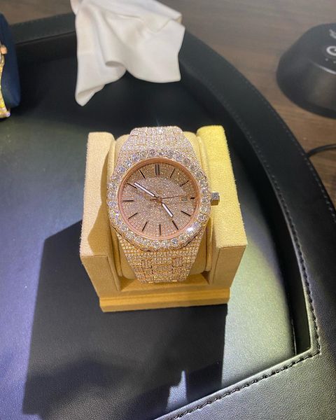 luxury mens watches 4130 movement watches for men 3255 montre de luxe watch mosang stone moissanite diamond watchs wristwatch mechanical aut, Slivery;brown
luxury mens watches 4130 movement watches for men 3255 montre de luxe watch mosang stone moissanite diamond watchs wristwatch mechanical aut, Slivery;brown
