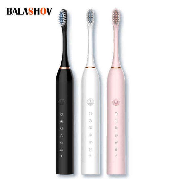 toothbrush electric toothbrush sonic 6 files adults household soft bristle usb rechargeable waterproof couples teeth whitening 0315
toothbrush electric toothbrush sonic 6 files adults household soft bristle usb rechargeable waterproof couples teeth whitening 0315