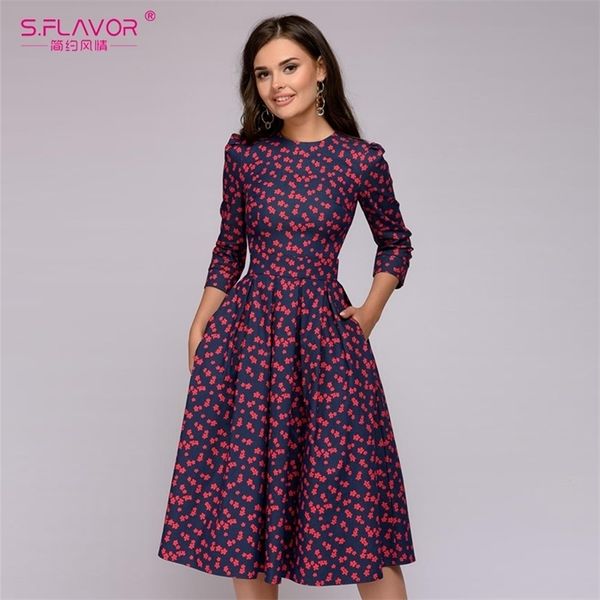 sflavor women elegant a-line midi dress vintage printing party vestidos three quarter sleeve women spring casual dress, Black;gray
sflavor women elegant a-line midi dress vintage printing party vestidos three quarter sleeve women spring casual dress, Black;gray