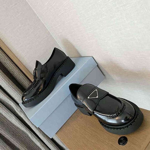 women's luxurious boots round toe leather shoes british medium and high heels platform comfortable casual spring summer, Black
women's luxurious boots round toe leather shoes british medium and high heels platform comfortable casual spring summer, Black