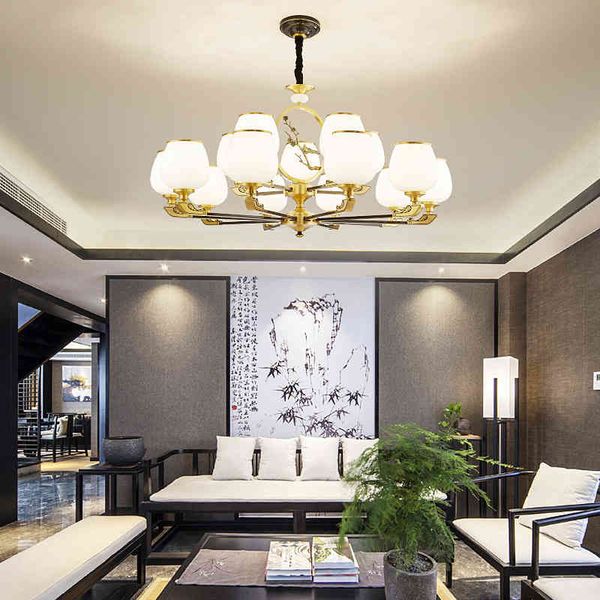 pendant lamps chinese style all copper chandelier living room lamp high-end atmosphere villa restaurant art zen lamp art chandelier
pendant lamps chinese style all copper chandelier living room lamp high-end atmosphere villa restaurant art zen lamp art chandelier