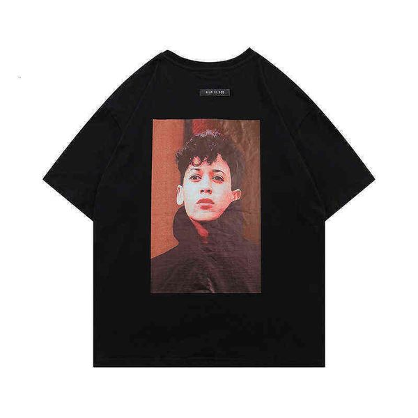 feel double line character print oversize loose cotton short sleeve t shirts men women essential loose for couple cool printed harajuku soli, White;black
feel double line character print oversize loose cotton short sleeve t shirts men women essential loose for couple cool printed harajuku soli, White;black