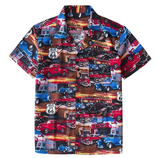 men's casual shirts beach hawaiian shirt tropical summer classic 50s cars route 66 print blouse loose cotton button down, White;black
men's casual shirts beach hawaiian shirt tropical summer classic 50s cars route 66 print blouse loose cotton button down, White;black