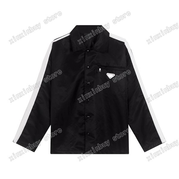 22ss men women designers casual shirts nylon white triangle label long sleeve crew neck streetwear xinxinbuy black s-xl, White;black
22ss men women designers casual shirts nylon white triangle label long sleeve crew neck streetwear xinxinbuy black s-xl, White;black