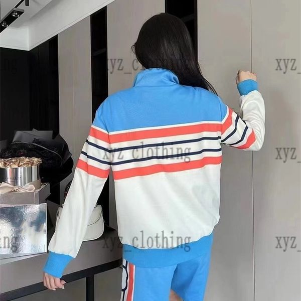 2022ss autumn pants college style jacket brand designer newly womens sports tracksuits blue color jackets casual shorts stripe color block p, White
2022ss autumn pants college style jacket brand designer newly womens sports tracksuits blue color jackets casual shorts stripe color block p, White