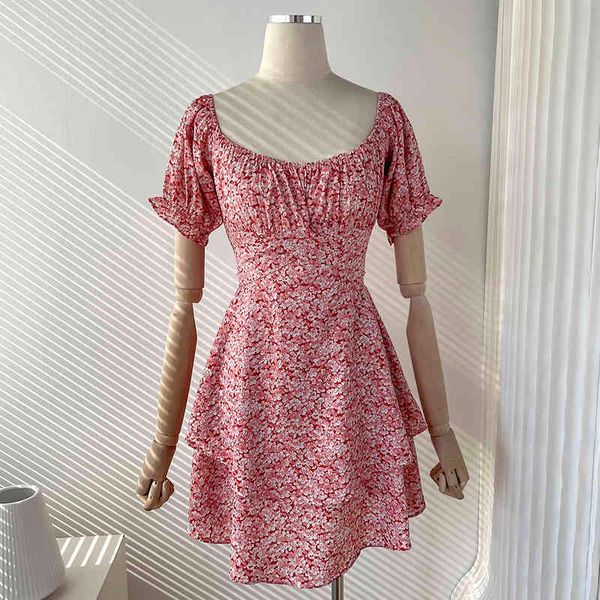 casual dresses foreign trade original single foreign style small romantic broken flower waist strap bow cake a-line dress, Black;gray 
casual dresses foreign trade original single foreign style small romantic broken flower waist strap bow cake a-line dress, Black;gray