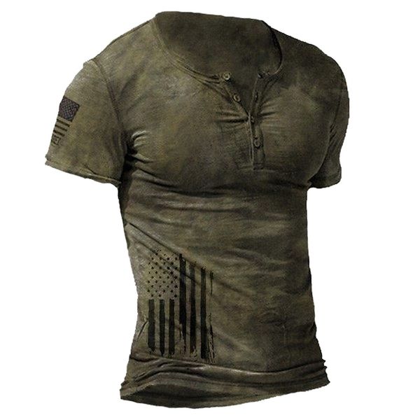 men's t shirt 3d print graphic prints american flag plus size henley casual daily button-down short sleeve vintage designer green gray, White;black
men's t shirt 3d print graphic prints american flag plus size henley casual daily button-down short sleeve vintage designer green gray, White;black