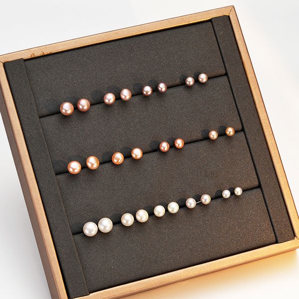 freshwater pearl studs earrings 925 sterling silver women earring fashion design round natural pearl stud birthday gifts wedding party fine, Golden;silver
freshwater pearl studs earrings 925 sterling silver women earring fashion design round natural pearl stud birthday gifts wedding party fine, Golden;silver