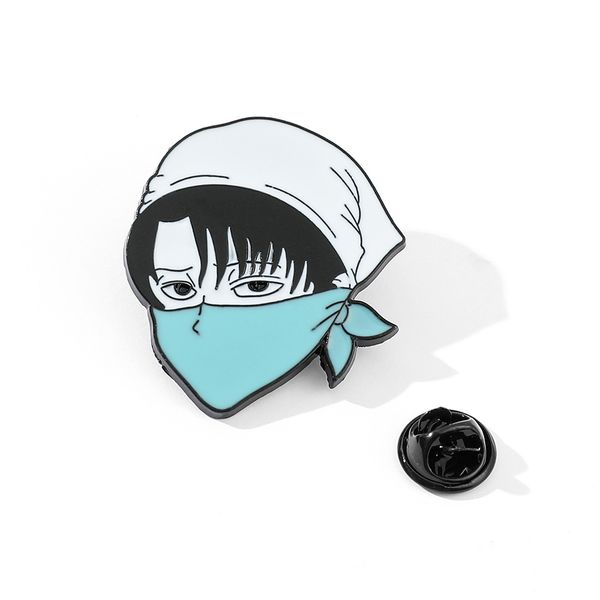 anime surrounding cartoon brooch attacking giant sanli ackerman popular character badge accessories trinket, Blue
anime surrounding cartoon brooch attacking giant sanli ackerman popular character badge accessories trinket, Blue