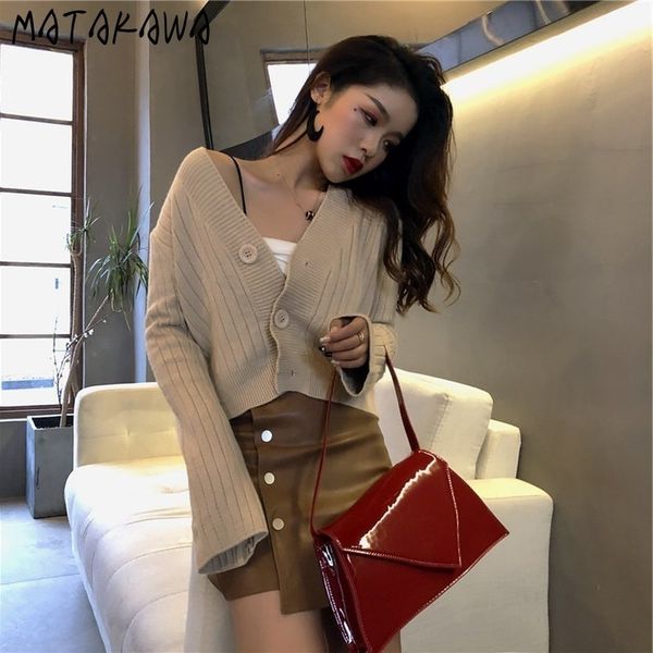 knitted sweater cardigan womens autumn loose short ladies flared sleeve outer jacket 210506, White
knitted sweater cardigan womens autumn loose short ladies flared sleeve outer jacket 210506, White