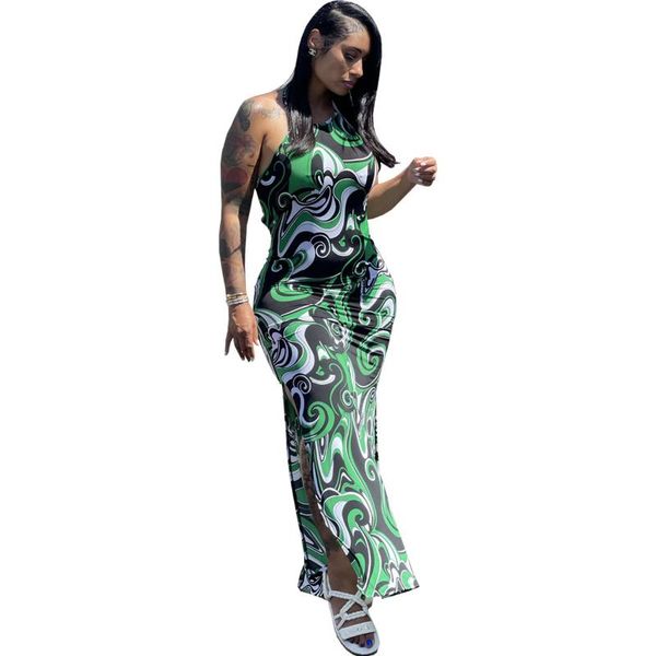 casual dresses paisley bandanna print summer vacation dress for women halter neck backless bodycon fashion side high split beach, Black;gray
casual dresses paisley bandanna print summer vacation dress for women halter neck backless bodycon fashion side high split beach, Black;gray