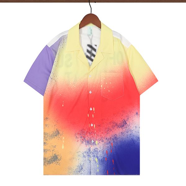 22ss luxury designer shirts men's fashion tiger letter v silk bowling shirt casual men slim fit short sleeve dress shirt, White;black
22ss luxury designer shirts men's fashion tiger letter v silk bowling shirt casual men slim fit short sleeve dress shirt, White;black