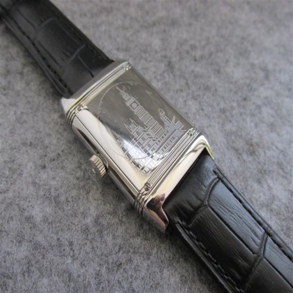 27x46mm reverso ultra thin q2788570 stainless steel tribute to 1931 london edition quartz men women watch waterproof 2053, Slivery;brown
27x46mm reverso ultra thin q2788570 stainless steel tribute to 1931 london edition quartz men women watch waterproof 2053, Slivery;brown
