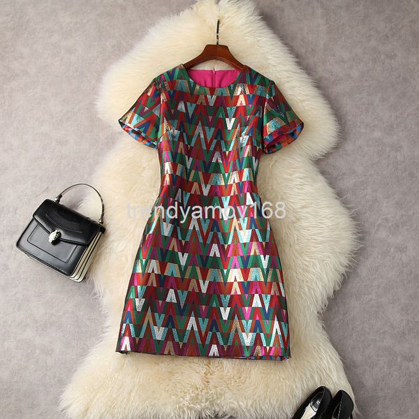 casual dresses spring and summer women's fashion color bright silk letter jacquard short sleeve waist closing small a-shaped dress 2304, Black;gray
casual dresses spring and summer women's fashion color bright silk letter jacquard short sleeve waist closing small a-shaped dress 2304, Black;gray