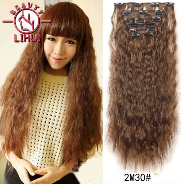 costume accessories synthetic 16 clips false in hair extension 22" blonde natural corn curly wavy hairpiece blonde hair brown black fake, Silver
costume accessories synthetic 16 clips false in hair extension 22" blonde natural corn curly wavy hairpiece blonde hair brown black fake, Silver