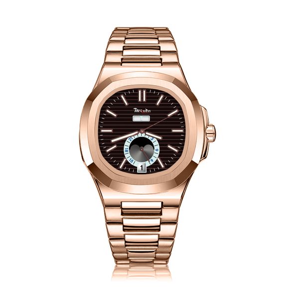 2022 men's automatic mechanical luxury watch 5726/1a-014 gold stainless steel case nautilus moon phase calendar wristwatches requin bra, Slivery;brown
2022 men's automatic mechanical luxury watch 5726/1a-014 gold stainless steel case nautilus moon phase calendar wristwatches requin bra, Slivery;brown