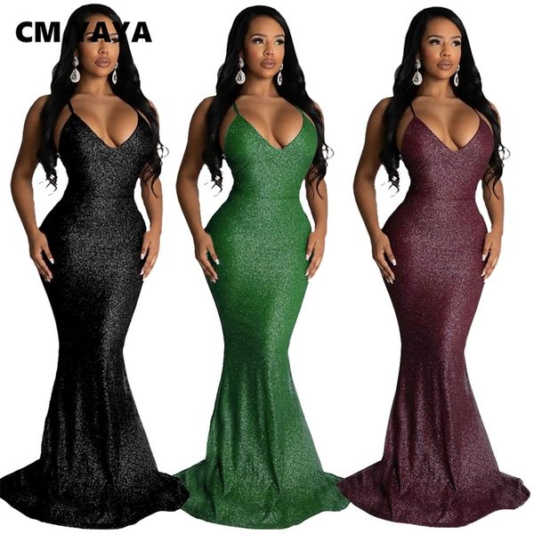cm.yaya fashion trumpet mermaid solid sleeveless spaghetti strap floor-length maxi dresses women skinny vestido feminino 220516, Black;gray
cm.yaya fashion trumpet mermaid solid sleeveless spaghetti strap floor-length maxi dresses women skinny vestido feminino 220516, Black;gray