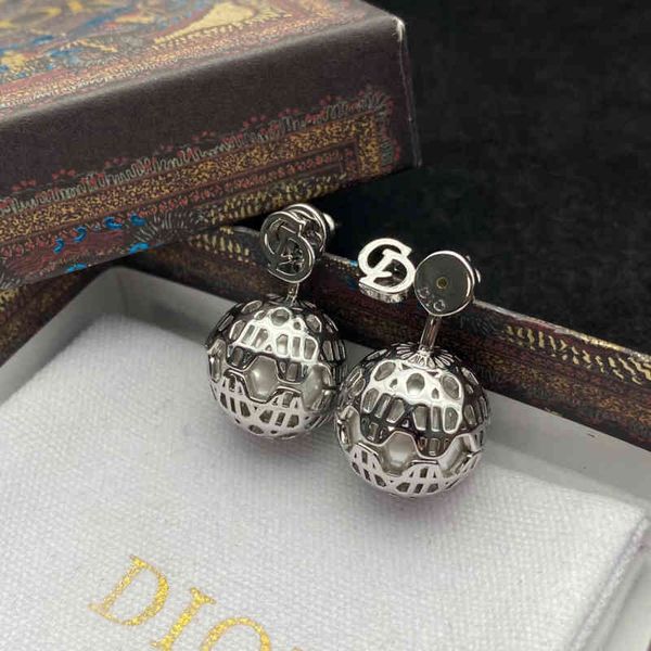 women's fashion personality trend new brand earrings wholesale dijia ball inlaid with pearl cool style personalized versatile, Silver
women's fashion personality trend new brand earrings wholesale dijia ball inlaid with pearl cool style personalized versatile, Silver