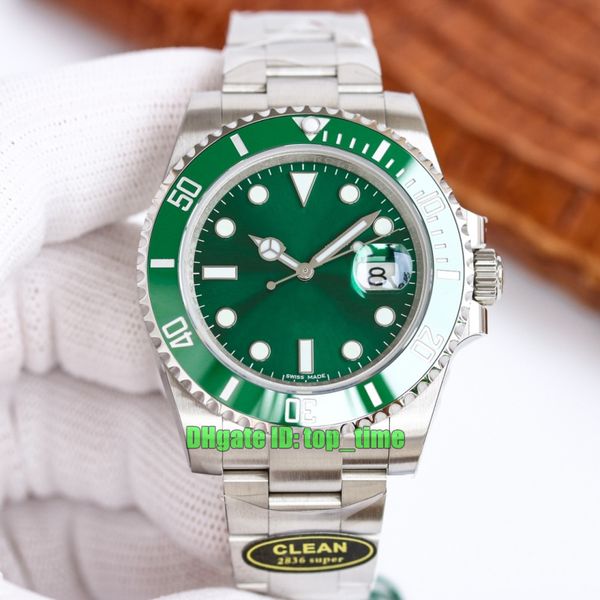 clean factory v4 nfc watches 116610lv 40mm 904l ss ceramic bezel swiss eta2836 automatic mens watch green dial stainless steel bracelet gent, Slivery;brown
clean factory v4 nfc watches 116610lv 40mm 904l ss ceramic bezel swiss eta2836 automatic mens watch green dial stainless steel bracelet gent, Slivery;brown