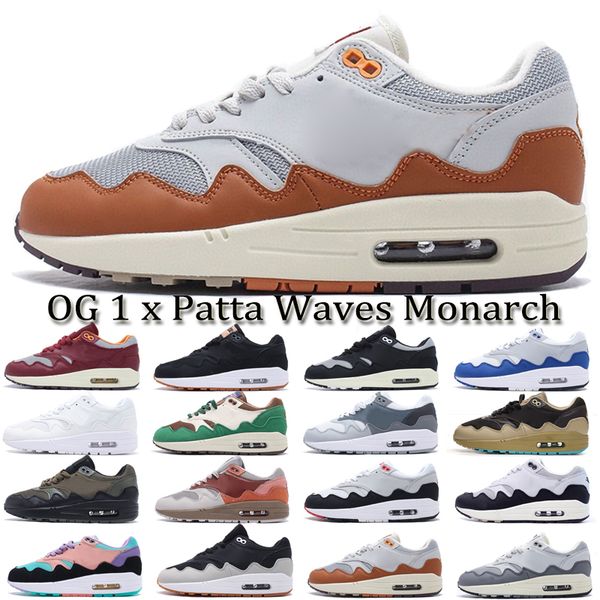 new sneakers 1s running shoes patta waves monarch noise aqua rush maroon black kiss of dead tinker white solar red men women trainers us 5.5
new sneakers 1s running shoes patta waves monarch noise aqua rush maroon black kiss of dead tinker white solar red men women trainers us 5.5