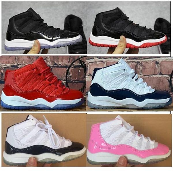 kids 11 11s space jam bred concord gym red basketball shoes children boy girls white pink midnight navy sneakers toddlers birthday249u, Black
kids 11 11s space jam bred concord gym red basketball shoes children boy girls white pink midnight navy sneakers toddlers birthday249u, Black