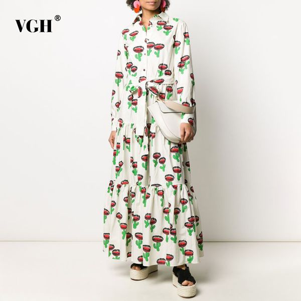 print spring dress for women lapel long sleeve high waist sashes slim elegant midi dresses female fashion clothing 210507, Black;gray
print spring dress for women lapel long sleeve high waist sashes slim elegant midi dresses female fashion clothing 210507, Black;gray