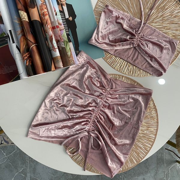 jewelry crystals luxury bikinis pink two-pieces set swimwear women designer ruched skirt swimsuit female beach bathing suit xl brazilian bea, White;black
jewelry crystals luxury bikinis pink two-pieces set swimwear women designer ruched skirt swimsuit female beach bathing suit xl brazilian bea, White;black