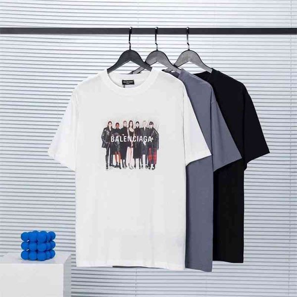 2022 designer bal t shirt high version paris ba classic band fashion men's women's european american portrait printing personalize, White;black
2022 designer bal t shirt high version paris ba classic band fashion men's women's european american portrait printing personalize, White;black