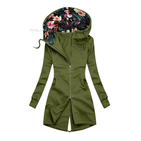 hoodies & women's sweatshirts overcoats fashion print hooded jackets solid color turtleneck zipper pocket sweatshirt windproof trench c, Black
hoodies & women's sweatshirts overcoats fashion print hooded jackets solid color turtleneck zipper pocket sweatshirt windproof trench c, Black