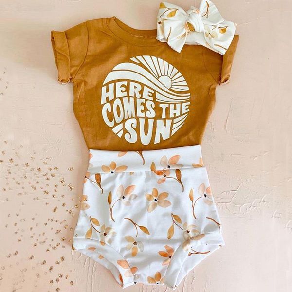 0-24m baby boys girls summer 3pcs outfits sets short sleeve letter print t-shirts floral high waist shorts headband soft, White
0-24m baby boys girls summer 3pcs outfits sets short sleeve letter print t-shirts floral high waist shorts headband soft, White