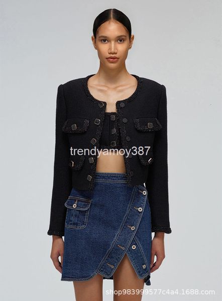 two piece dress sp small fragrance short coat + suspender vest skirt suit three piece black, White
two piece dress sp small fragrance short coat + suspender vest skirt suit three piece black, White