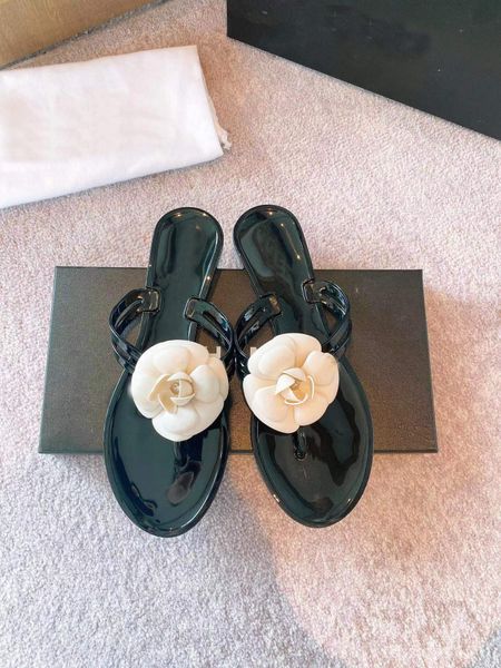 2022 designer luxury ladies flat sandals outdoor beach shoes flip-flops transparent jelly slippers, Black
2022 designer luxury ladies flat sandals outdoor beach shoes flip-flops transparent jelly slippers, Black