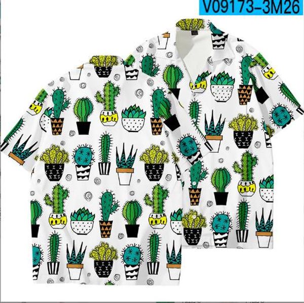men flower printed short sleeve turn down collar shirt loose blouse summer hawaiian camisa 00sb, White;black
men flower printed short sleeve turn down collar shirt loose blouse summer hawaiian camisa 00sb, White;black