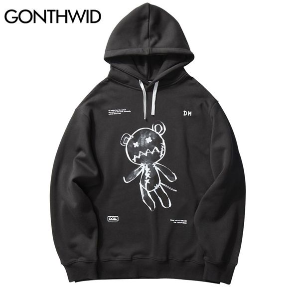 gonthwid harajuku toy bear print hooded sweatshirts streetwear hip hop casual pullover hoodies mens fashion outwear 210730, Black
gonthwid harajuku toy bear print hooded sweatshirts streetwear hip hop casual pullover hoodies mens fashion outwear 210730, Black