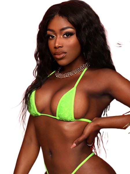 textured halter micro triangle bikini r2ak#, White;black
textured halter micro triangle bikini r2ak#, White;black