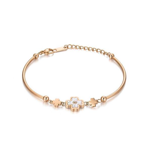 women's four-leaf clover noosa chunks leather bracelets bangles steel rose dragonfly bracelet anchor jewelry for women hand chain, Golden;silver
women's four-leaf clover noosa chunks leather bracelets bangles steel rose dragonfly bracelet anchor jewelry for women hand chain, Golden;silver