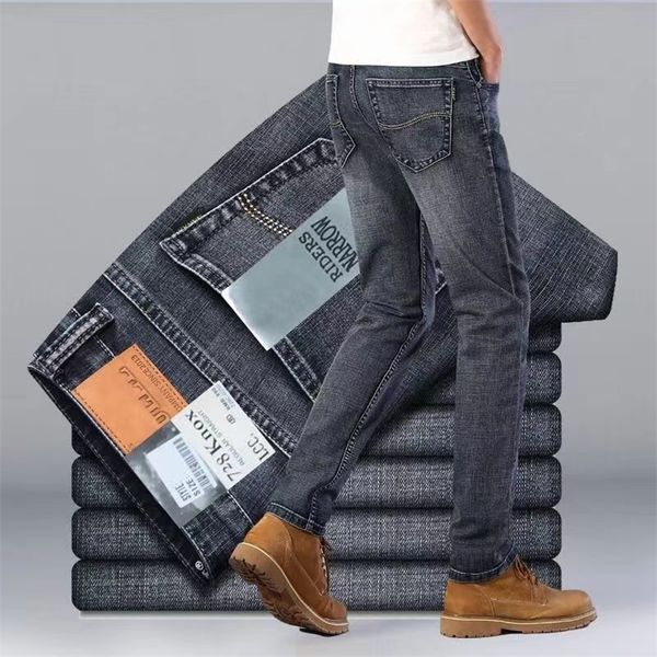stretch baggy jean mens spring autumn loose straights vintage business casual trousers distressed size denim men pants 220808, Blue
stretch baggy jean mens spring autumn loose straights vintage business casual trousers distressed size denim men pants 220808, Blue