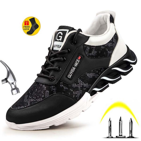 anti-smashing steel toe boots industrial work shoes lightweight breathable and comfortable sports safety shoes, Black;brown
anti-smashing steel toe boots industrial work shoes lightweight breathable and comfortable sports safety shoes, Black;brown
