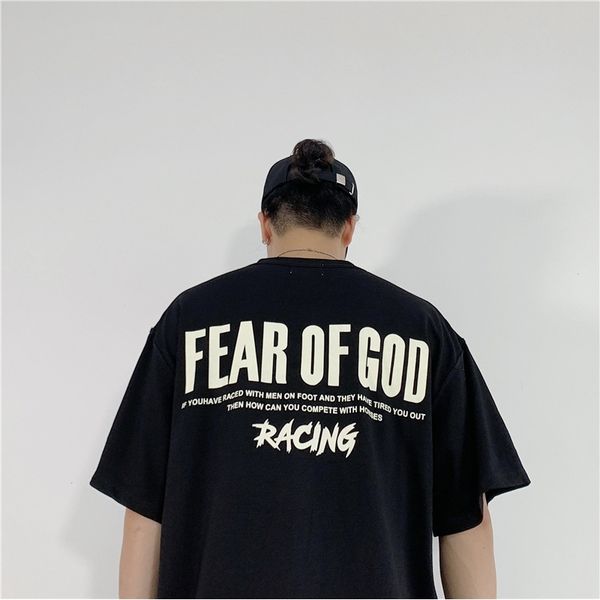 men's t-shirts fog season 7 main line reverse wear short sleeve feel of god high street ins hip hop letter printed loose cotton t-shirt, White;black
men's t-shirts fog season 7 main line reverse wear short sleeve feel of god high street ins hip hop letter printed loose cotton t-shirt, White;black