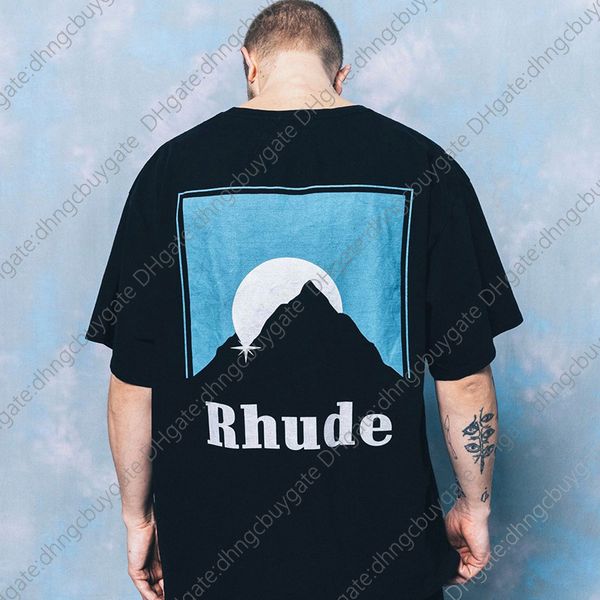 shirt designer t sell well rhude t shirt snow mountain snake printed street men and women short sleeve streetwear 1 high, White;black
shirt designer t sell well rhude t shirt snow mountain snake printed street men and women short sleeve streetwear 1 high, White;black