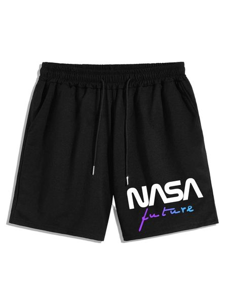 men letter graphic drawstring waist shorts 93ld#, White;black
men letter graphic drawstring waist shorts 93ld#, White;black